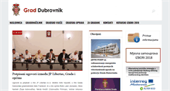 Desktop Screenshot of dubrovnik.hr