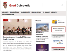 Tablet Screenshot of dubrovnik.hr